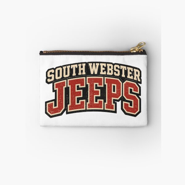 Item preview, South Webster Jeeps Vintage Varsity | Retro Collegiate Spirit Wear | Distressed Athletic Design designed and sold by Rewind Society.