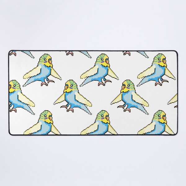 Item preview, Pixel Art Wavy Parrot Cute Budgie designed and sold by OrPolly.