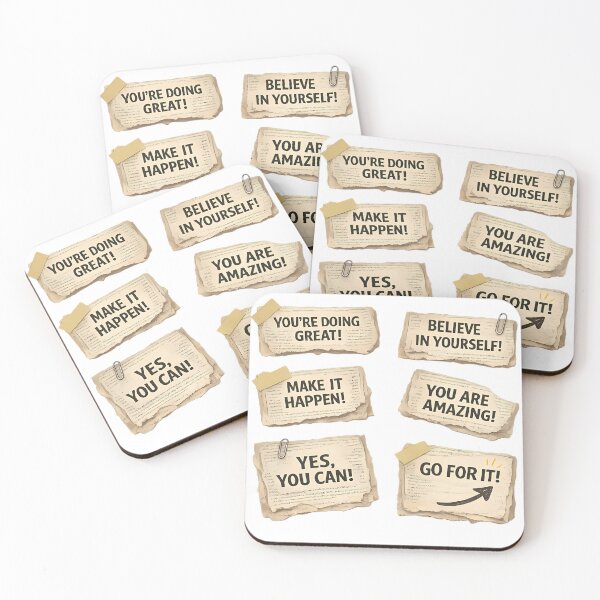 Item preview, Vintage Newspaper Motivation Quotes  designed and sold by HoMya.
