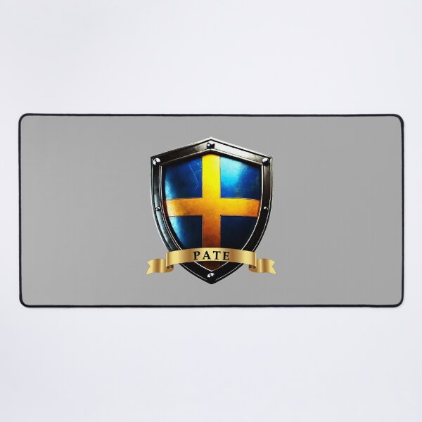 Item preview, Pate Swedish Heritage Crest Shield designed and sold by Highlandkings.