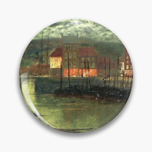 Item preview, John Atkinson Grimshaw -Whitby Docks designed and sold by tomorrowsart.