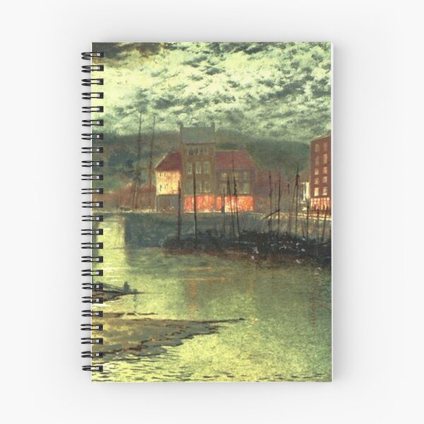 Item preview, John Atkinson Grimshaw -Whitby Docks designed and sold by tomorrowsart.