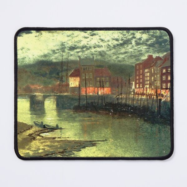 Item preview, John Atkinson Grimshaw -Whitby Docks designed and sold by tomorrowsart.