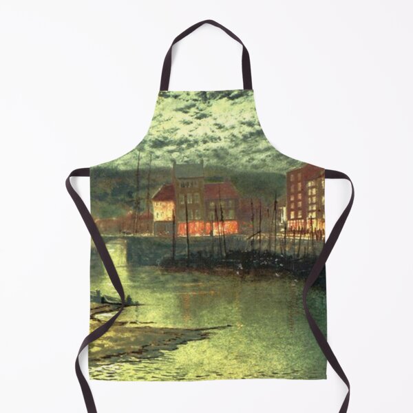 Item preview, John Atkinson Grimshaw -Whitby Docks designed and sold by tomorrowsart.