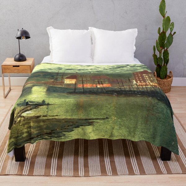 Item preview, John Atkinson Grimshaw -Whitby Docks designed and sold by tomorrowsart.