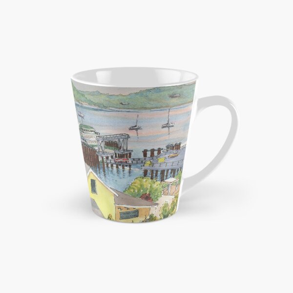 Item preview, Friday Harbor ferry, San Juan Island, Washington designed and sold by Dave Baab watercolors.