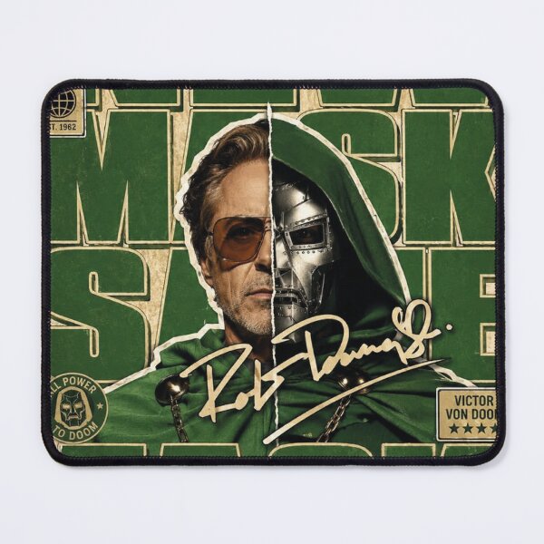 Item preview, Doctor Doom Sovereign of Latveria: Marvel Antihero Iron Mask Silhouette and Iconic Quotes Poster designed and sold by benja-08.