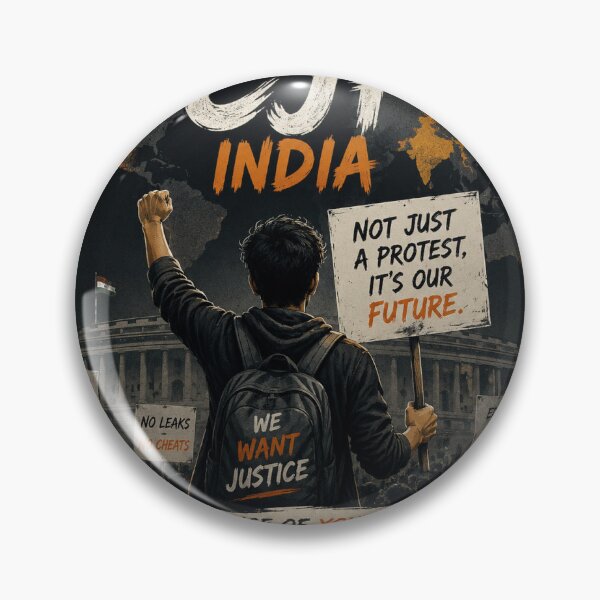 Item preview, CJP India Youth Protest – Voice of Youth, Justice & Education Reform designed and sold by DI RTNA Shop .