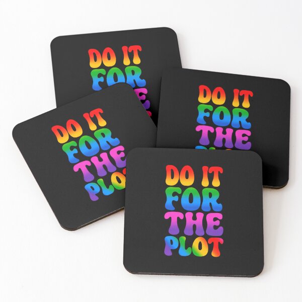 Item preview, Do It For The Plot Quote designed and sold by ExploreAura Studio.