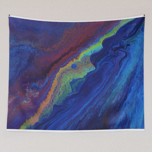 Item preview, Messy Spectrums - Psychedelic Abstract Painting designed and sold by JTLenny.