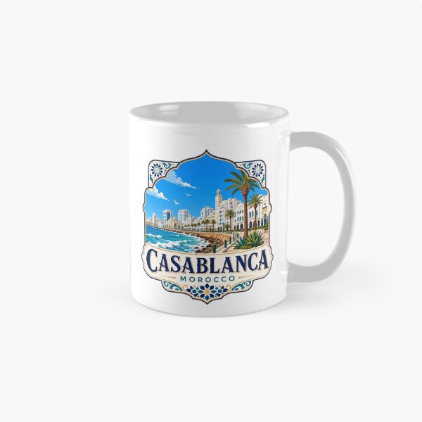 Item preview, Casablanca, Morocco - Atlantic Coast designed and sold by Myra365Art.