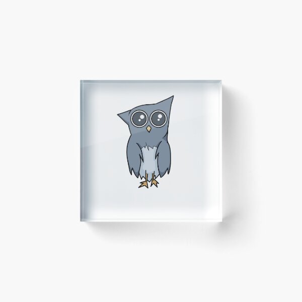 Item preview, Cute Gray cat ear Owl designed and sold by xhenze.