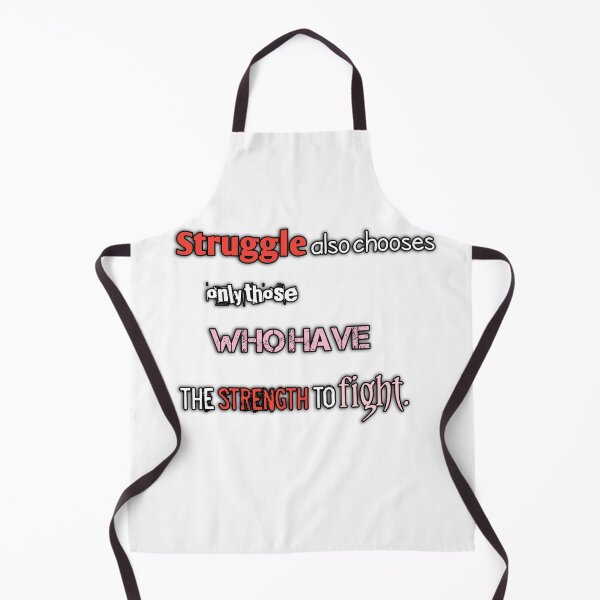 Item preview, Struggle Chooses Those Who Have Strength To Fight | Motivational Streetwear Typography designed and sold by Trendykunnu.