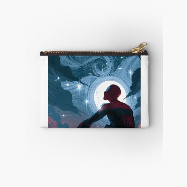 Item preview, Spider-Man Starry Night - Hero Sitting Under Moon Poster designed and sold by ItsAllYellow.