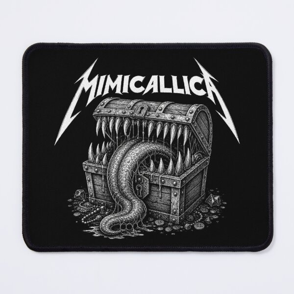 Item preview, MimicAllica - Thrash Metal Monster Gaming Gear designed and sold by Dice_Goblin_Studio.