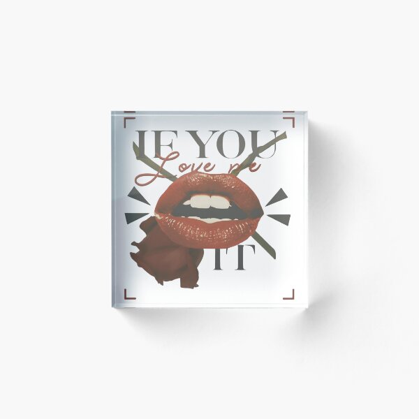 Item preview, If You Love Me - Red Lips designed and sold by Moonifillst.