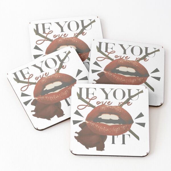 Item preview, If You Love Me - Red Lips designed and sold by Moonifillst.