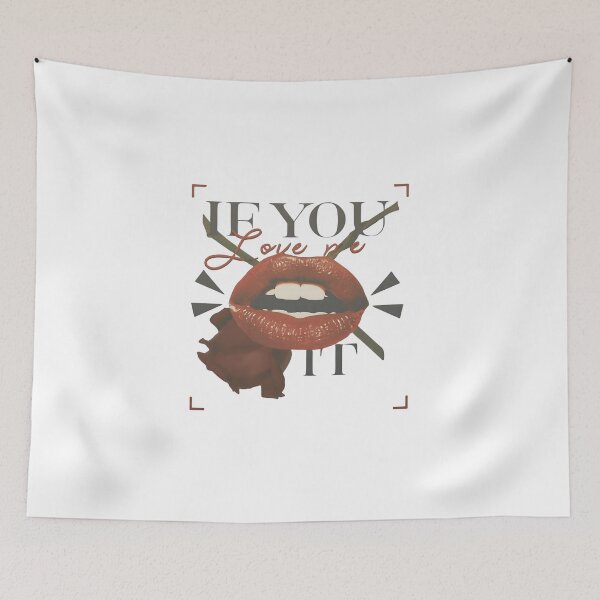 Item preview, If You Love Me - Red Lips designed and sold by Moonifillst.