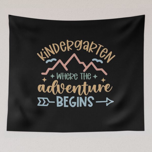 Item preview, Kindergarten where the adventure begins designed and sold by Gbriel3.