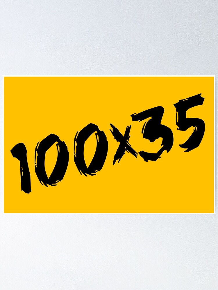 100x35 Poster For Sale By Conflei Redbubble
