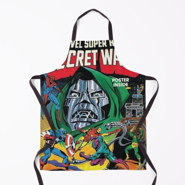 Item preview, Doctor Doom Sovereign of Latveria: Marvel Antihero Iron Mask Silhouette and Iconic Quotes Poster designed and sold by benja-08.