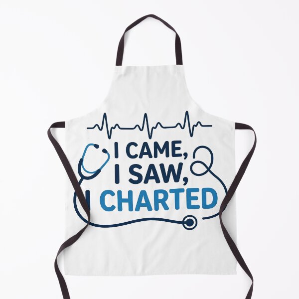 Artikelvorschau, Ich kam, ich sah, ich dokumentierte – Aufkleber „Krankenschwester & Pflegeberuf“ entworfen und verkauft von Nurse Craft Studio.