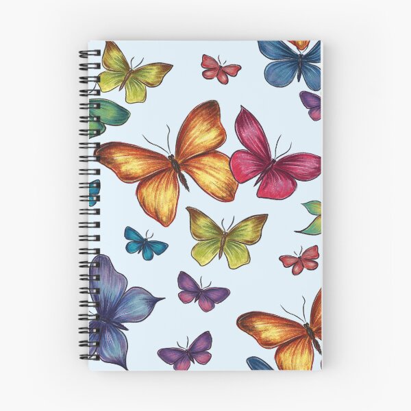Item preview,  Colorful butterflies, rainbow colors, summer mood, butterfly pattern, designed and sold by ArtbySvetik.