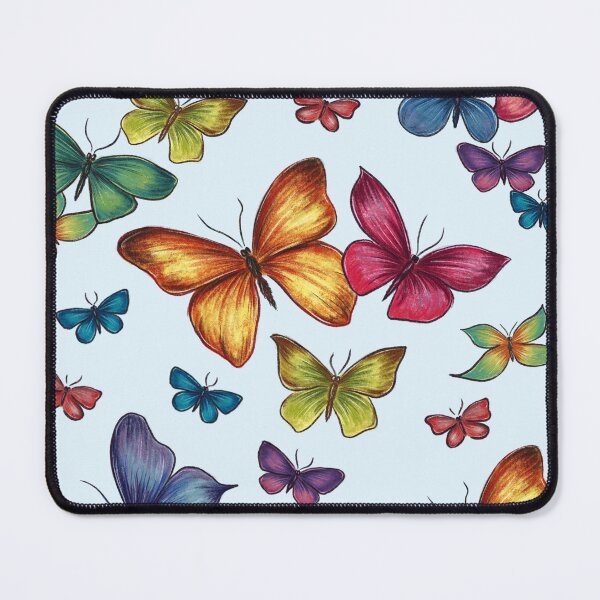 Item preview, Colorful butterflies, rainbow colors, summer mood, butterfly pattern, designed and sold by ArtbySvetik.