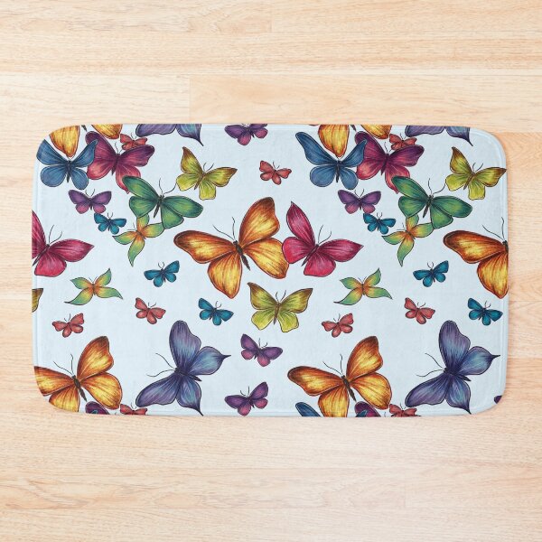 Item preview,  Colorful butterflies, rainbow colors, summer mood, butterfly pattern, designed and sold by ArtbySvetik.