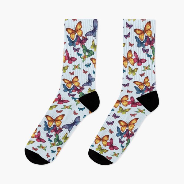 Item preview,  Colorful butterflies, rainbow colors, summer mood, butterfly pattern, designed and sold by ArtbySvetik.