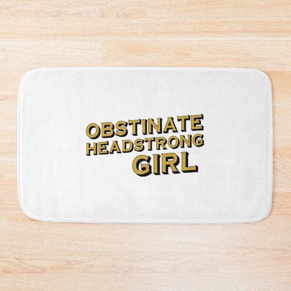 Item preview, Obstinate Headstrong Girl (Pride  Prejudice) - Black  Gold Effect designed and sold by rodyauscaklo.