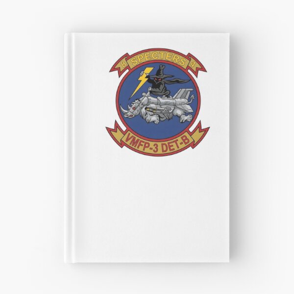 Item preview, USMC VMFP-3 Detachment B "Specters" Patch designed and sold by CharlieDesings.