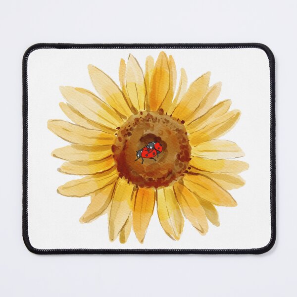 Item preview, Sunflower And Ladybugs. designed and sold by Dinasshop.