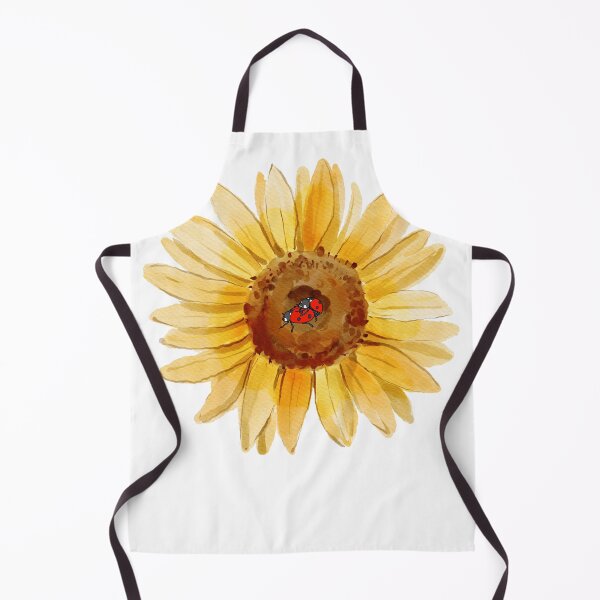 Item preview, Sunflower And Ladybugs. designed and sold by Dinasshop.