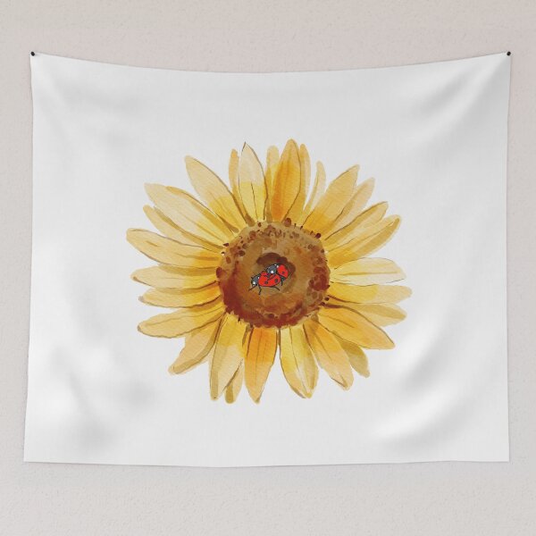 Item preview, Sunflower And Ladybugs. designed and sold by Dinasshop.