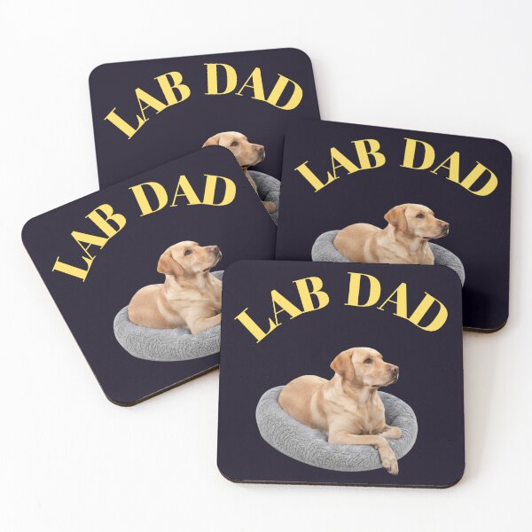 Item preview, YELLOW LABRADOR RETRIEVER - LAB DAD designed and sold by PRINTSCHARMINGM.