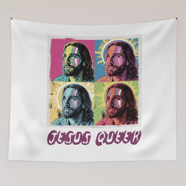Item preview, Jesus Queer Pop Art designed and sold by JesusQueer.