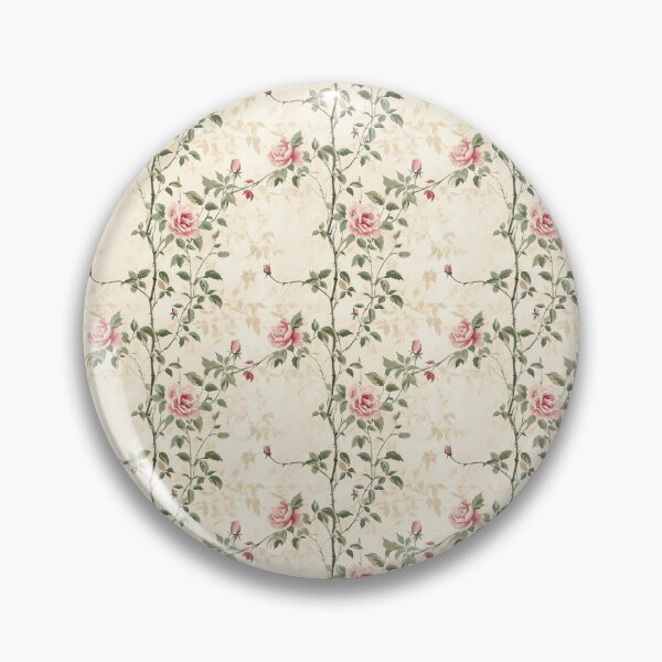 Item preview, Vintage Shabby Chic Rose Floral Pattern  designed and sold by LouieVanille.