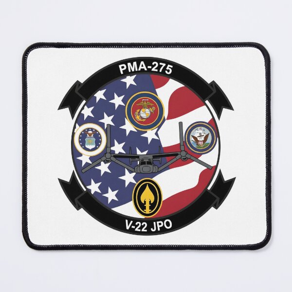 Item preview, US military V-22 Joint Program Office PMA-275 Patch designed and sold by CharlieDesings.