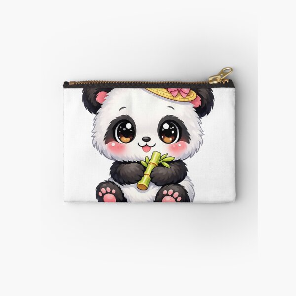 Item preview, Cute Baby Giant Panda Hugging Bamboo designed and sold by VoidDraft.