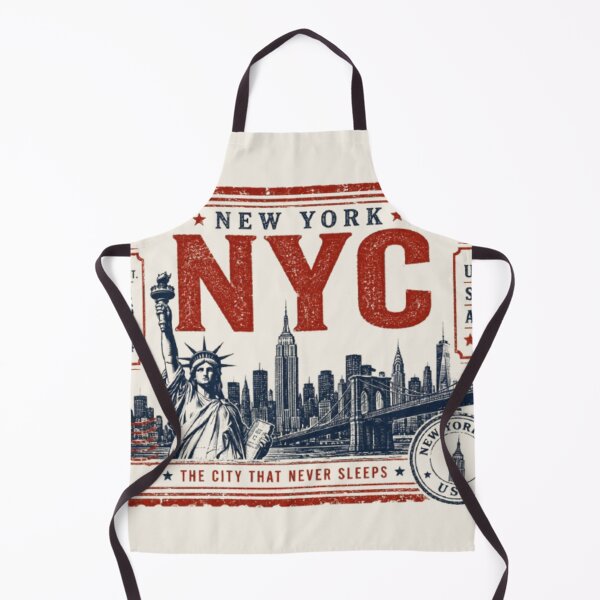 Item preview, NYC Vintage Travel Stamp | New York City Passport Style Design | Statue of Liberty Travel Sticker designed and sold by TulipsArtDesigns .