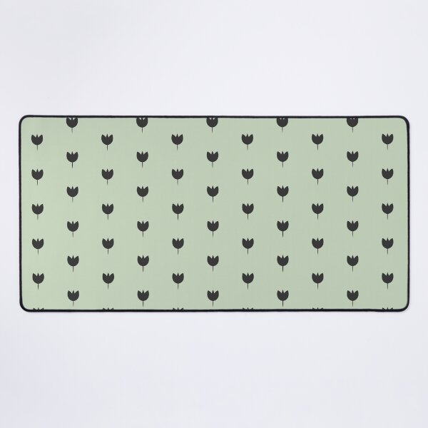 Item preview, Minimalist Black Tulip | Scandinavian Floral | Sage Green Aesthetic designed and sold by GemsAnatomy.