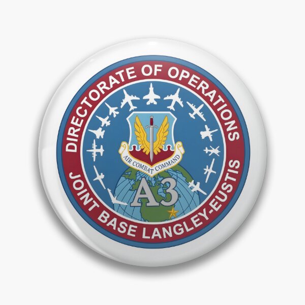 Item preview, USAF Air Combat Command A3 Directorate of Operations Patch designed and sold by CharlieDesings.