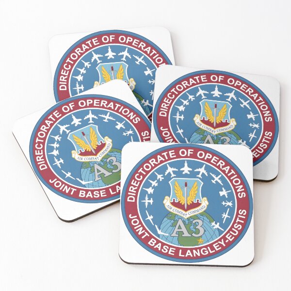 Item preview, USAF Air Combat Command A3 Directorate of Operations Patch designed and sold by CharlieDesings.