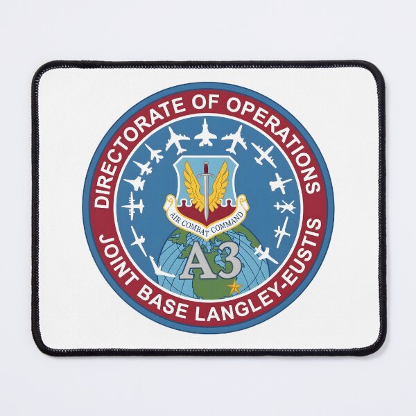 Item preview, USAF Air Combat Command A3 Directorate of Operations Patch designed and sold by CharlieDesings.