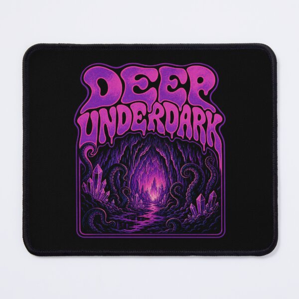 Item preview, Deep Underdark - Psychedelic Retro RPG Design designed and sold by Dice_Goblin_Studio.