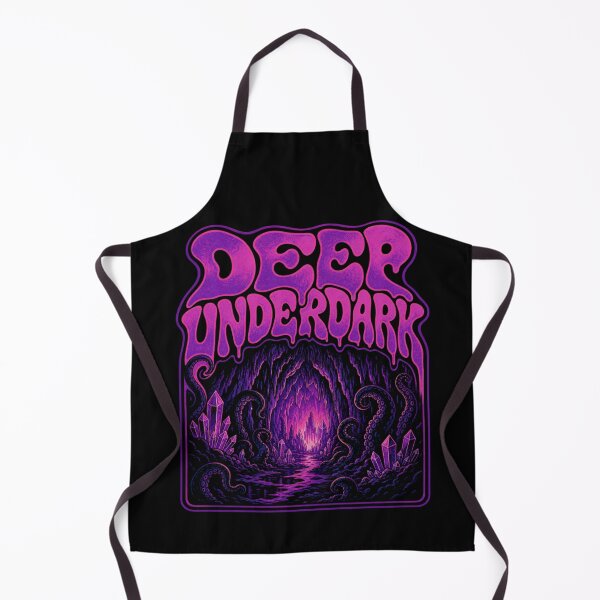 Item preview, Deep Underdark - Psychedelic Retro RPG Design designed and sold by Dice_Goblin_Studio.