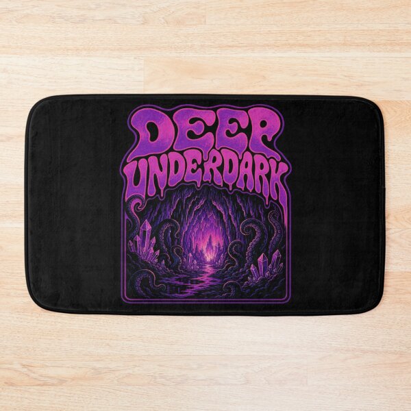 Item preview, Deep Underdark - Psychedelic Retro RPG Design designed and sold by Dice_Goblin_Studio.