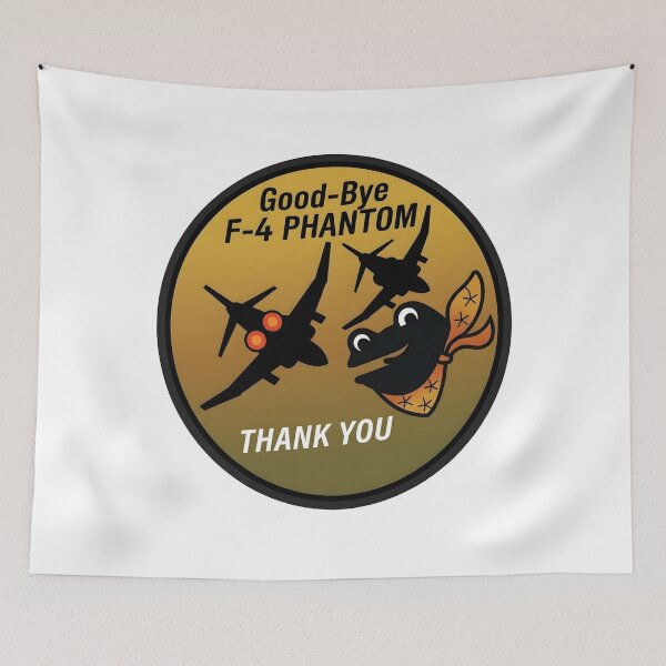 Item preview, JASDF Good-Bye F-4 Phantom Retirement Commemorative Patch designed and sold by CharlieDesings.