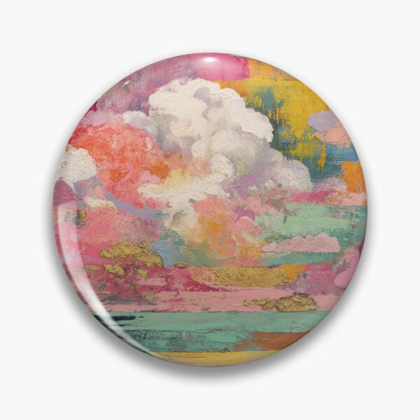 Item preview, Shabby Chic Pink-Blush And Blue Abstract Clouds   designed and sold by DEC02.